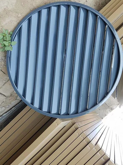 圆形百叶窗